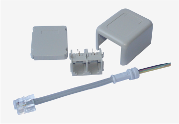 Conjunto Micro Filtro Adsl 02 Módulos