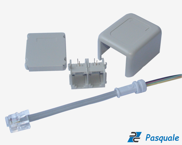 Conjunto Micro Filtro Adsl 02 Módulos